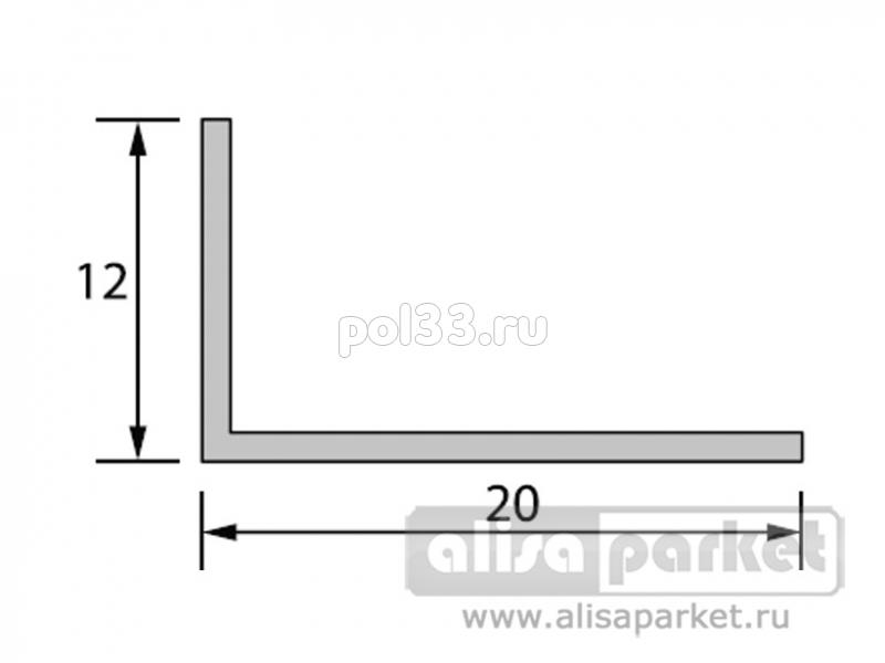 Плинтуса и пороги Ideal Отделочные профили Угол арочный 20x12 мм белый А20 купить в Калуге по низкой цене