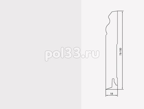 Плинтуса и пороги Pedross коллекция White MDF 140 mm 6203 купить в Калуге по низкой цене