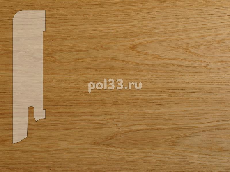 Плинтуса и пороги Karelia Шпонированный 60x16мм Дуб под лаком купить в Калуге по низкой цене