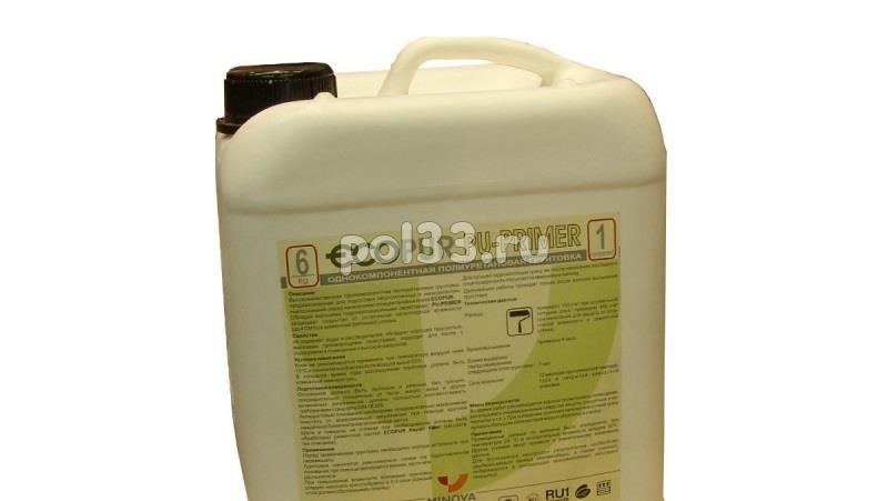 Грунтовка  Minova Ecopur PU-Primer 6 кг купить в Калуге по низкой цене