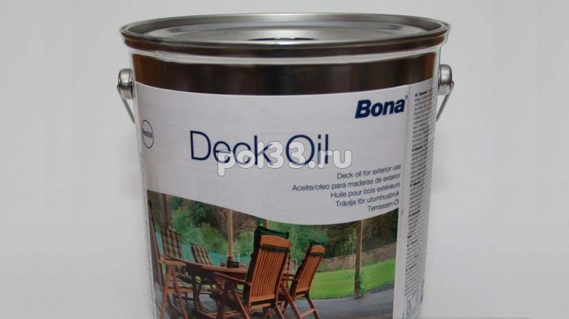 Масло  Bona Deck Oil купить в Калуге по низкой цене