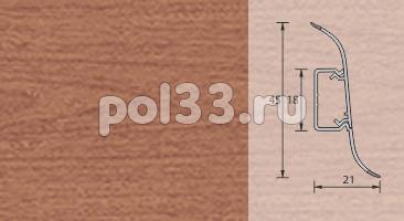 Плинтус Ideal Альфа 2,5 м 241 Вишня купить в Калуге по низкой цене