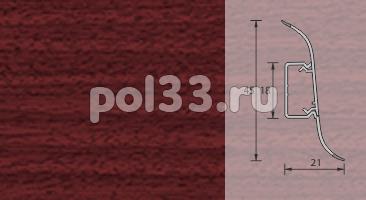 Плинтус Ideal Альфа 2,5 м 346 Махагон купить в Калуге по низкой цене