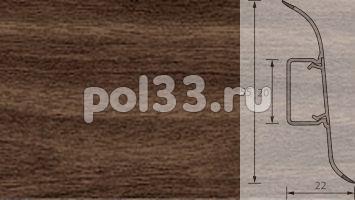 Плинтус Ideal Комфорт 292 Орех миланский купить в Калуге по низкой цене