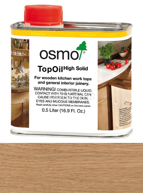 Масло с твердым воском для мебели и столешниц Osmo TopOil 3028 Бесцветное шелковисто-матовое (0.75 л) купить в Калуге по низкой цене