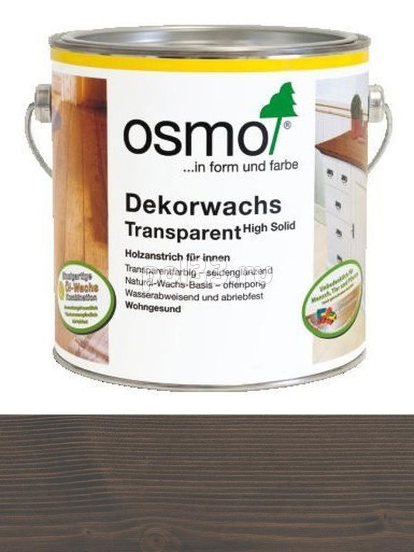 Цветное масло с тведым воском Osmo Dekorwachs Transparent 3118 Серый гранит (0.75 л) купить в Калуге по низкой цене