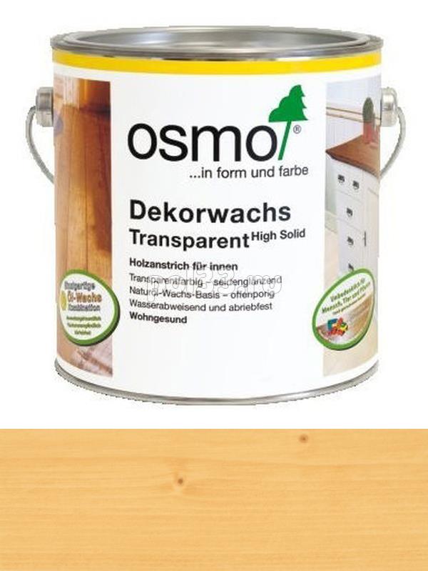 Цветное масло с тведым воском Osmo Dekorwachs Transparent 3127 Саванна (0.75 л) купить в Калуге по низкой цене