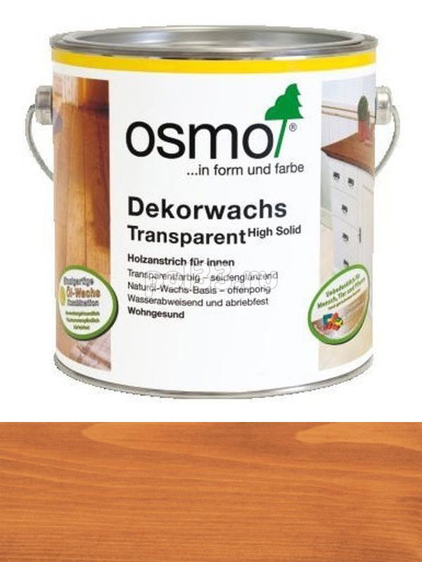 Цветное масло с тведым воском Osmo Dekorwachs Transparent 3137 Вишня (0.75 л) купить в Калуге по низкой цене
