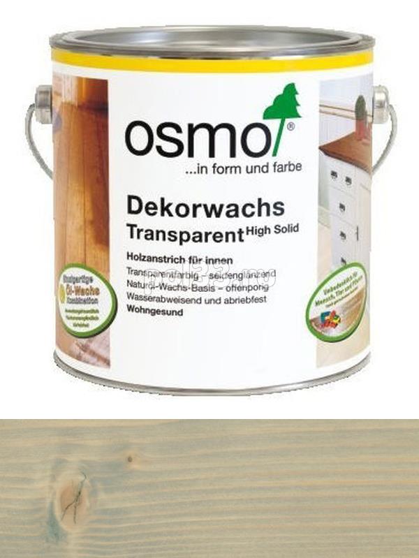 Цветное масло с тведым воском Osmo Dekorwachs Transparent 3151 Серо-голубое (0.75 л) купить в Калуге по низкой цене