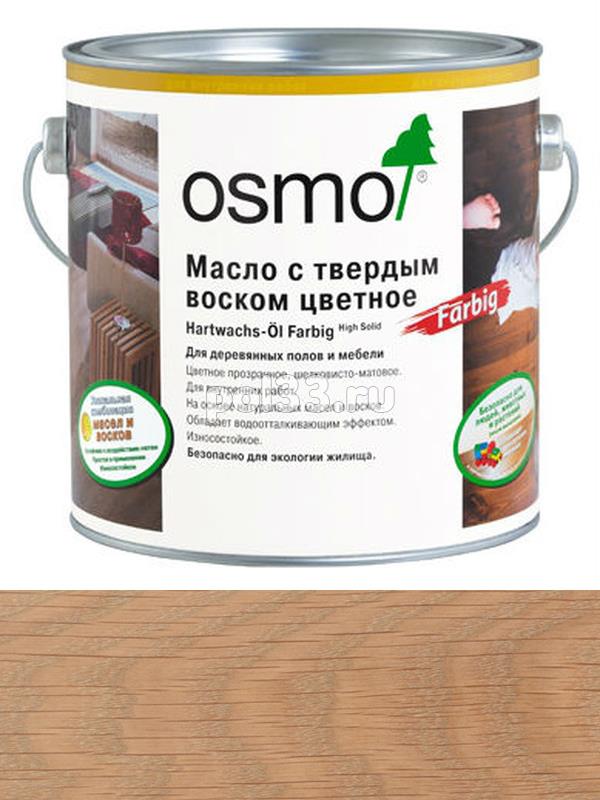 Цветное масло с твердым воском Osmo Hartwachs-Ol Farbig 067 Светло-серое (0.75 л) купить в Калуге по низкой цене