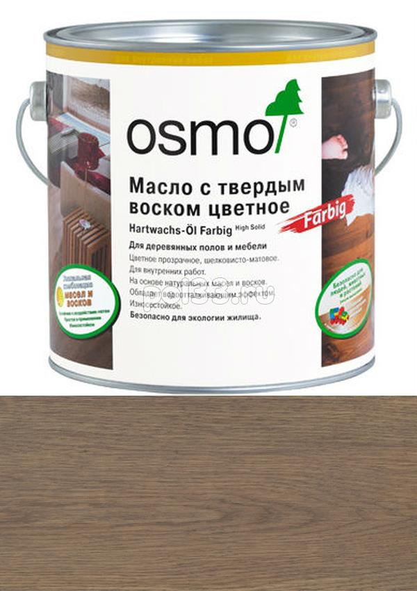 Цветное масло с твердым воском Osmo Hartwachs-Ol Farbig 3074 Графит (0.75 л) купить в Калуге по низкой цене