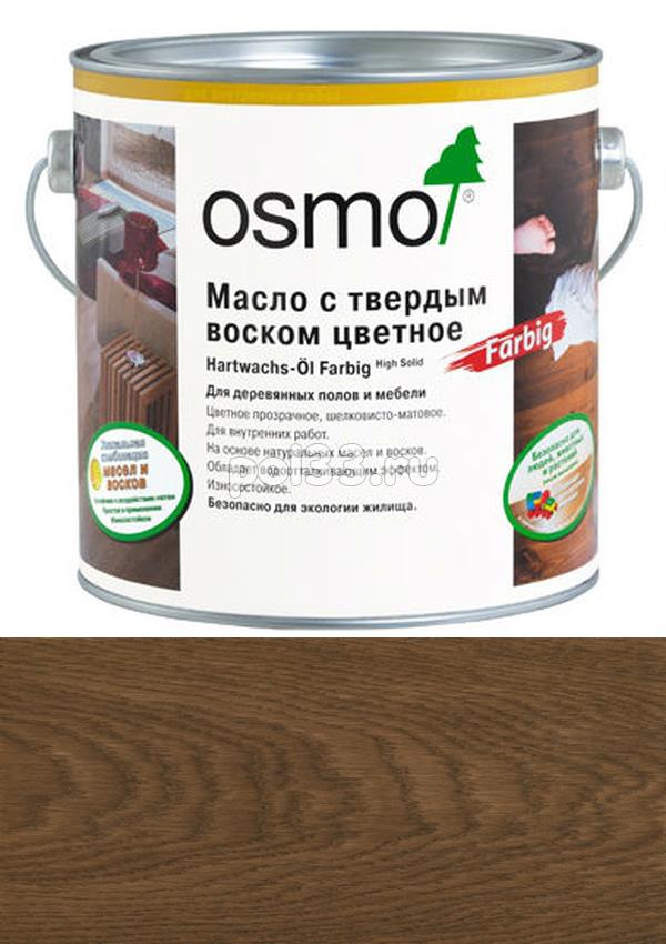 Цветное масло с твердым воском Osmo Hartwachs-Ol Farbig 3075 Черное (0.75 л) купить в Калуге по низкой цене