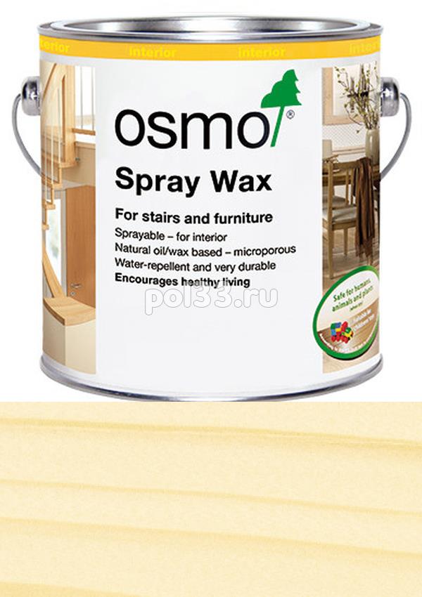 Воск Osmo для распыления Spritz Wachs 3009 Бесцветный полуматовый с антискользящим эффектом R9 (0.5 л) купить в Калуге по низкой цене