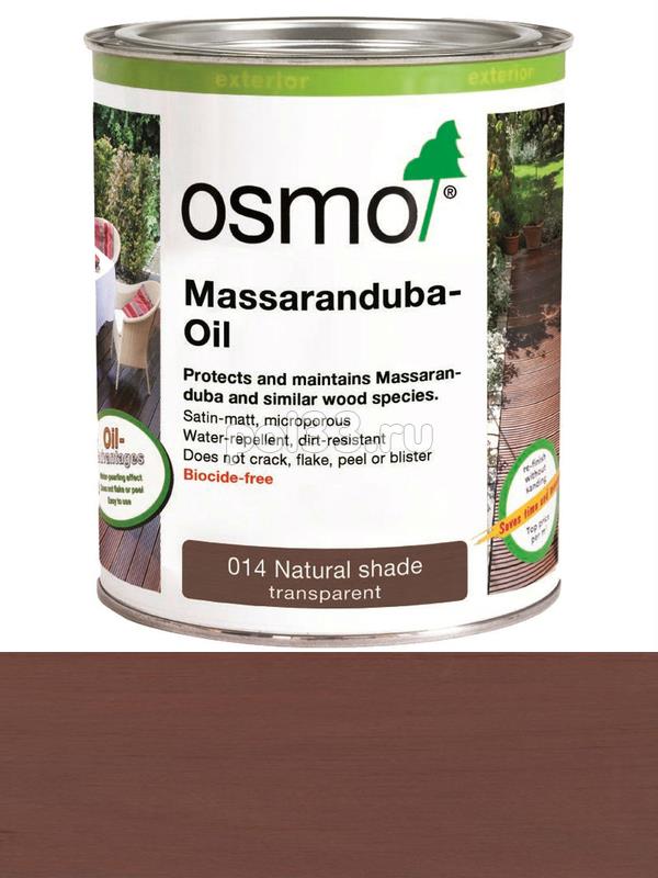 Масло Osmo для террас Terrassen-Ole 014 Массарандуб (0.75 л) купить в Калуге по низкой цене