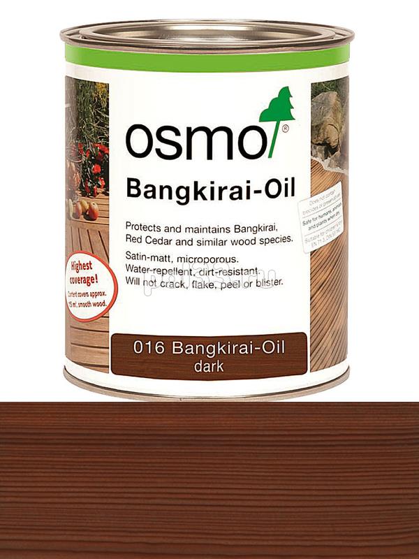 Масло Osmo для террас Terrassen-Ole 016 Темное бангкирай (0.75 л) купить в Калуге по низкой цене
