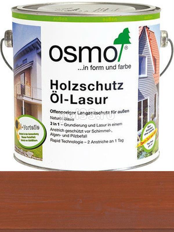 Защитное масло-лазурь для древесины Osmo Holz-Schutz Ol Lasur 704 Каштан (0.75 л) купить в Калуге по низкой цене