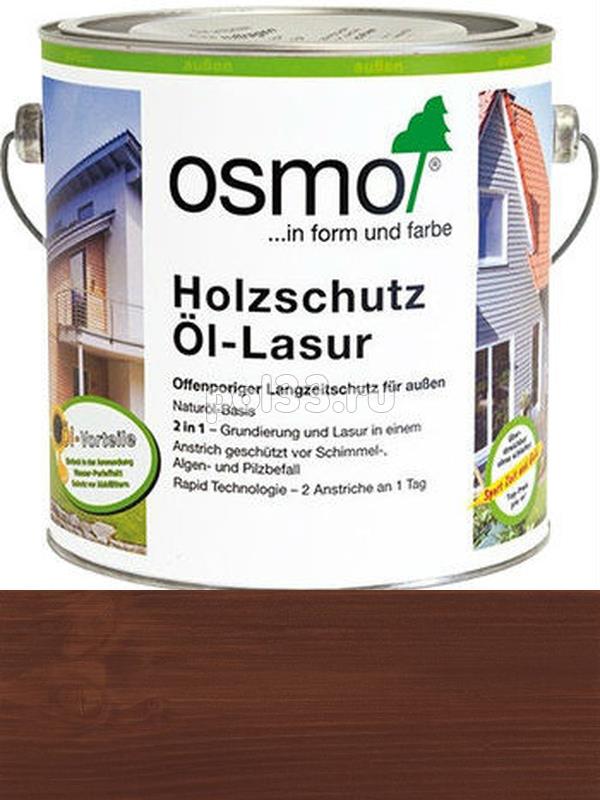 Защитное масло-лазурь для древесины Osmo Holz-Schutz Ol Lasur 727 Палисандр (0.75 л) купить в Калуге по низкой цене
