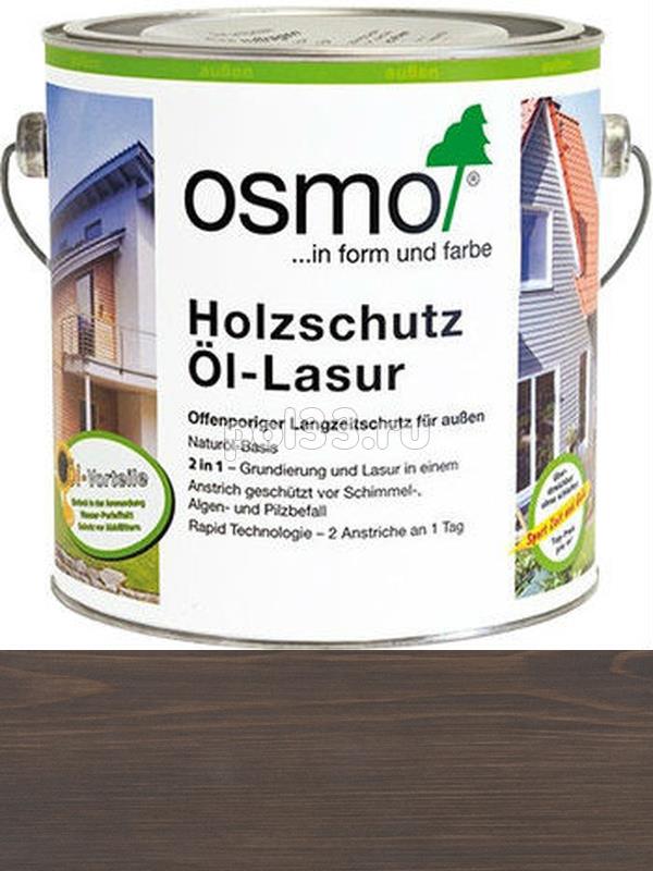 Защитное масло-лазурь для древесины Osmo Holz-Schutz Ol Lasur 907 Серый кварц (0.75 л) купить в Калуге по низкой цене