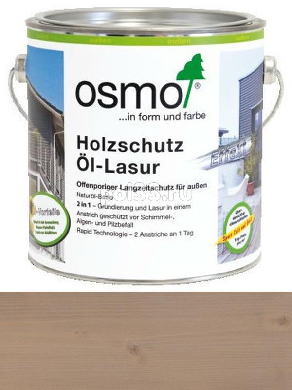 Защитное масло-лазурь для древесины Osmo Holz-Schutz Ol Lasur 1140 Агат Серебро (с эффектом серебра) (0.75 л) купить в Калуге по низкой цене