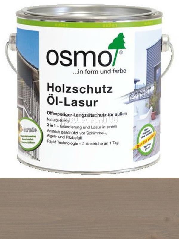 Защитное масло-лазурь для древесины Osmo Holz-Schutz Ol Lasur 1141 Кварц серебро (с эффектом серебра) (0.75 л) купить в Калуге по низкой цене