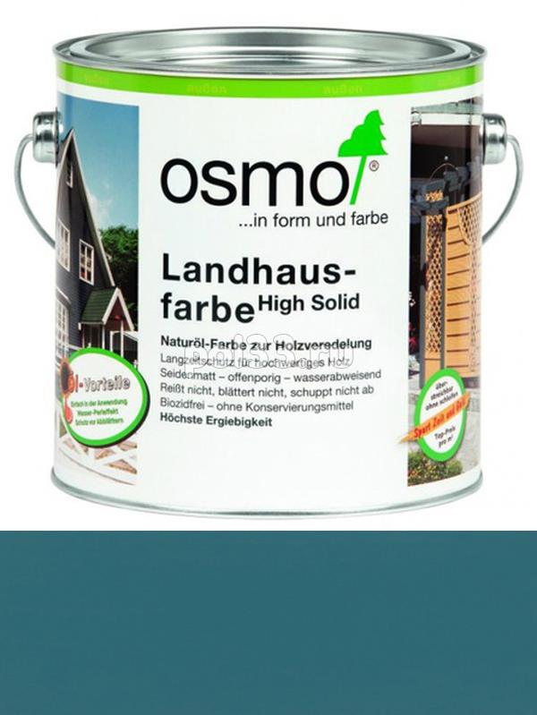 Непрозрачная краска Osmo Landhausfarbe 2501 Морская волна (0.75 л) купить в Калуге по низкой цене