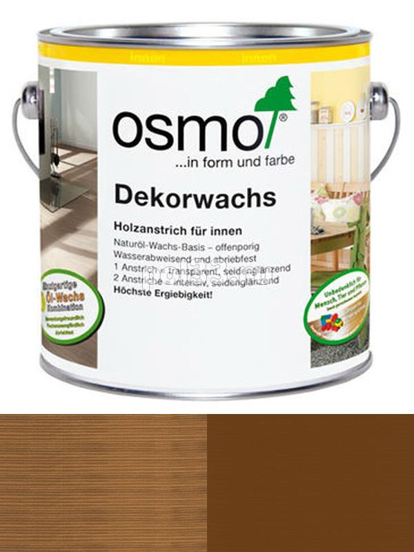 Цветное масло с тведым воском Osmo Dekorwachs Intensive (Creativ) 3165 Коричневый (2.5 л) купить в Калуге по низкой цене