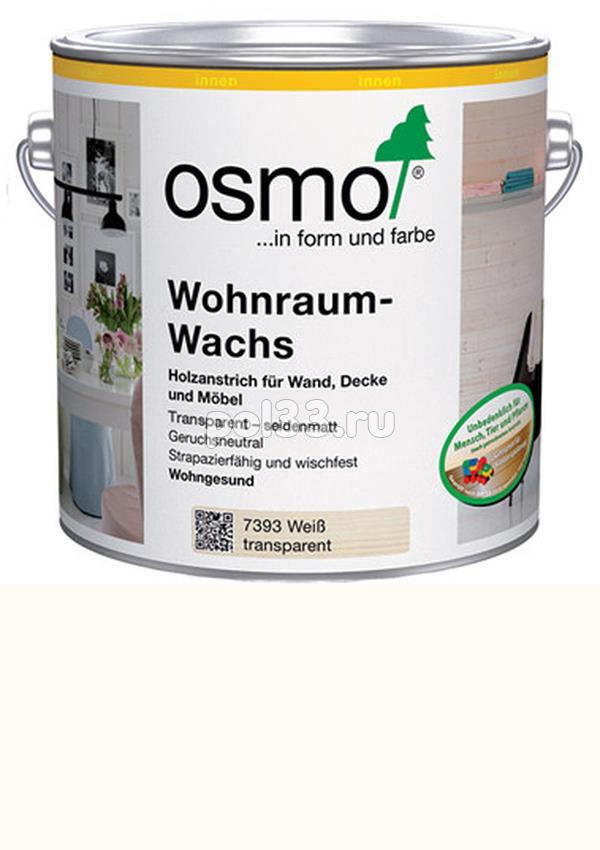 Воск для внутренних работ Wohnraum-Wachs 7394 Белый непрозрачный (0.5 л) купить в Калуге по низкой цене