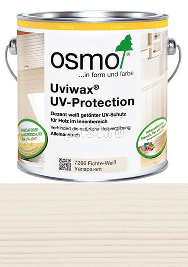 Воск с УФ-защитой Osmo Uviwax UV-Protection 7266 Белая ель прозрачная (0.5 л) купить в Калуге по низкой цене
