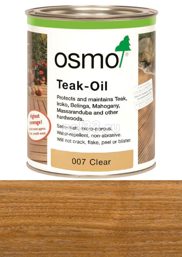 Масло Osmo для террас Terrassen-Ole 007 Тик (2.5 л) купить в Калуге по низкой цене