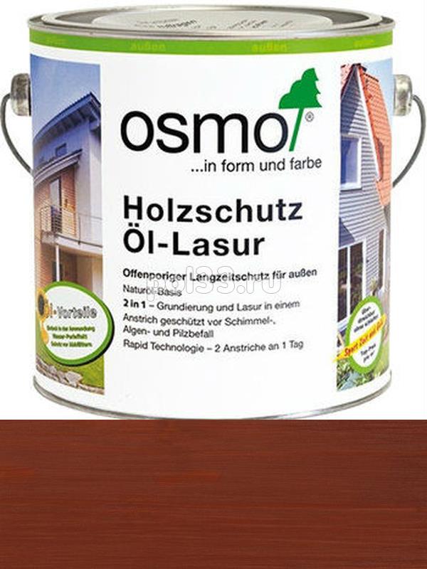 Защитное масло-лазурь для древесины Osmo Holz-Schutz Ol Lasur 703 Махагон (2.5 л) купить в Калуге по низкой цене