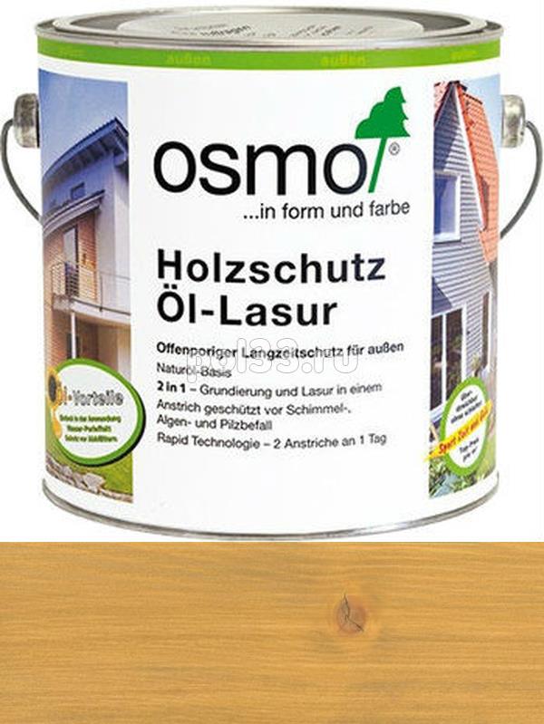 Защитное масло-лазурь для древесины Osmo Holz-Schutz Ol Lasur 1415 Зелёное для сада (2.5 л) купить в Калуге по низкой цене