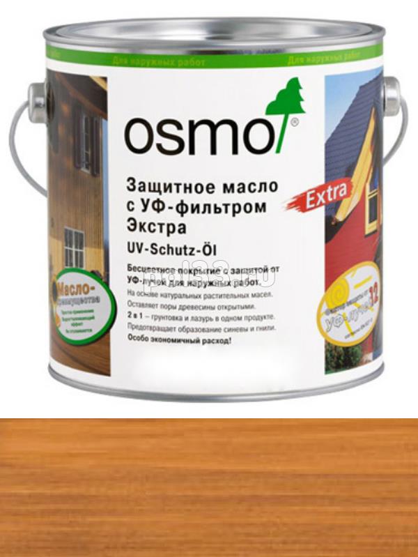 Защитное масло с УФ-фильтром экстра UV-Schutz-Ol Extra 428 Кедр (2.5 л) купить в Калуге по низкой цене