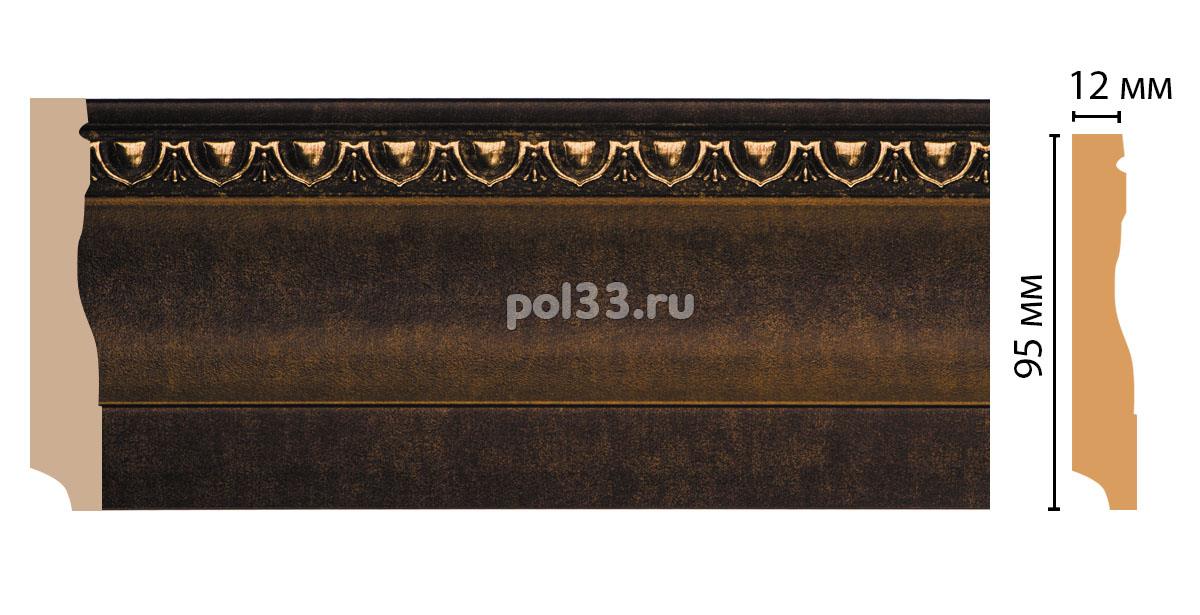 Плинтус из дюрополимера Decomaster 153-56 купить в Калуге по низкой цене