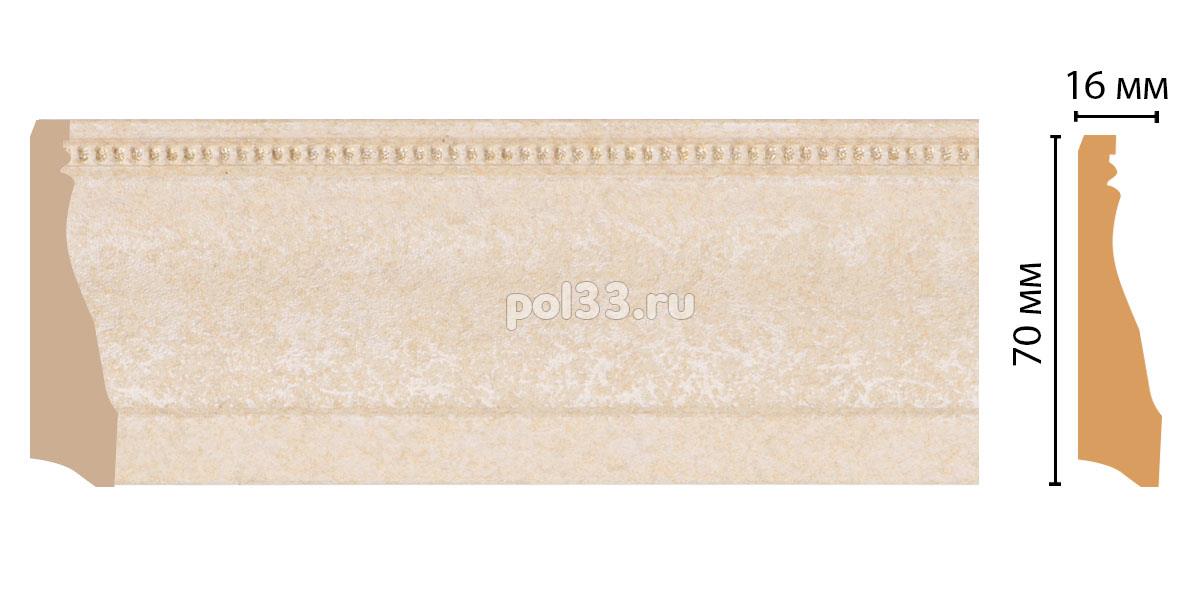 Плинтус из дюрополимера Decomaster 193-18D купить в Калуге по низкой цене