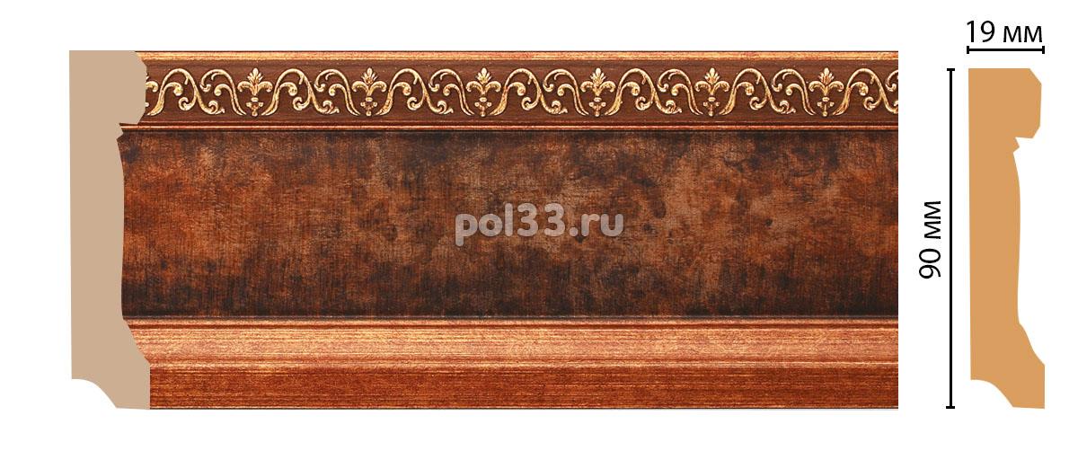 Плинтус из дюрополимера Decomaster 166-767 купить в Калуге по низкой цене