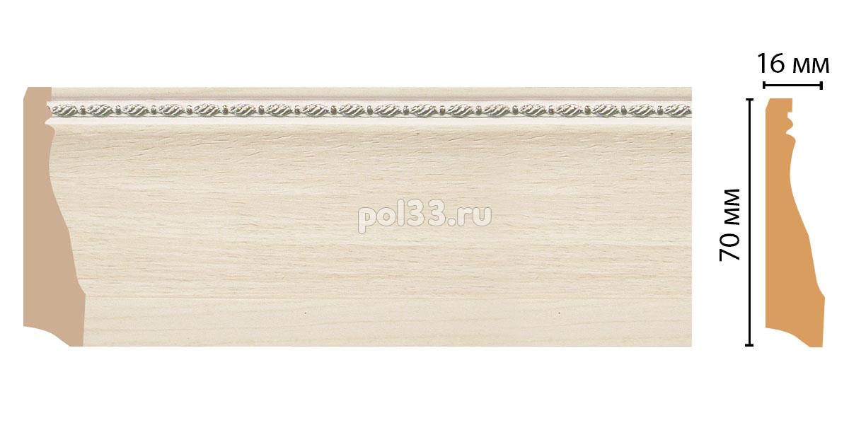 Плинтус из дюрополимера Decomaster 193-14 купить в Калуге по низкой цене