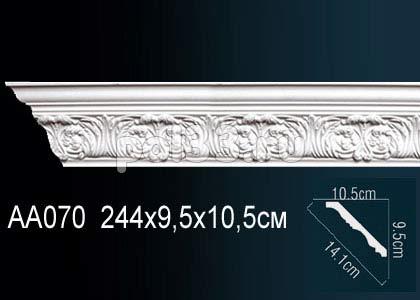 Лепной декор Perfect Карниз AA070 купить в Калуге по низкой цене
