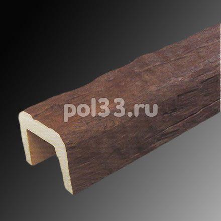 Балка Decosa Дуб тёмный рустик 6x9x200 купить в Калуге по низкой цене