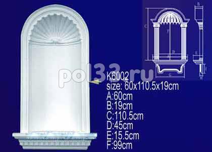 Лепной декор Perfect Ниша K6002 купить в Калуге по низкой цене