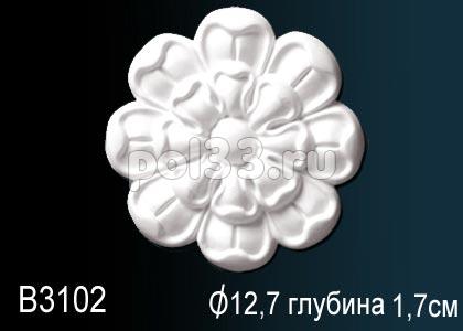 Лепной декор Perfect Розетка B3102 купить в Калуге по низкой цене