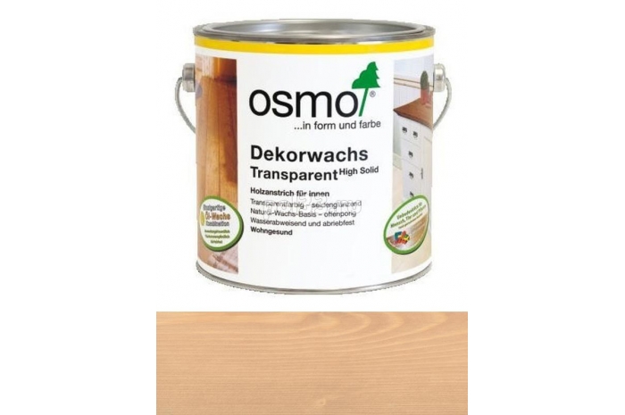 Цветное масло с тведым воском Osmo Dekorwachs Transparent 3102 Бук дымчатый (0.75 л)