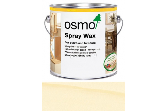 Воск Osmo для распыления Spritz Wachs 3086 Бесцветный глянцевый (0.5 л)