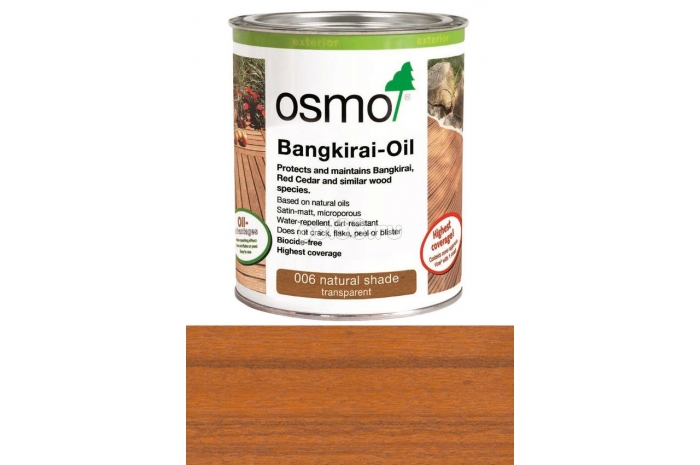 Масло Osmo для террас Terrassen-Ole 006 Бангкирай (0.75 л)