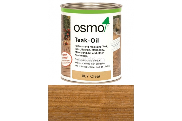Масло Osmo для террас Terrassen-Ole 007 Тик (0.75 л)
