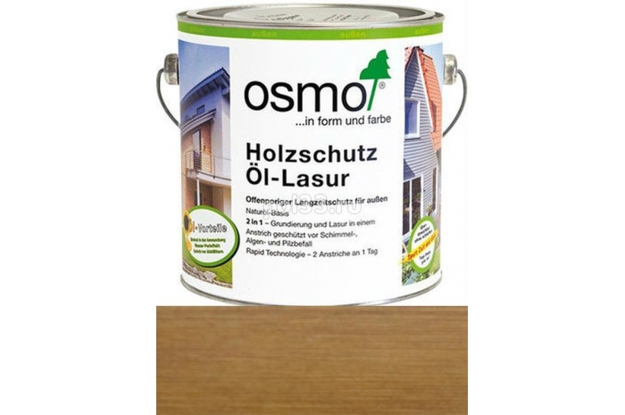 Защитное масло-лазурь для древесины Osmo Holz-Schutz Ol Lasur 1150 Американский орех (0.75 л)