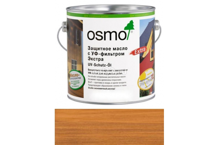 Защитное масло с УФ-фильтром экстра UV-Schutz-Ol Extra 428 Кедр (0.75 л)