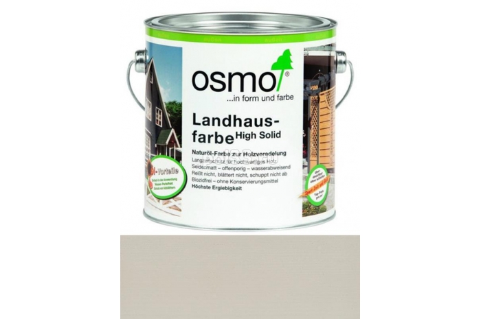 Непрозрачная краска Osmo Landhausfarbe 2708 Светло-серая (0.75 л)