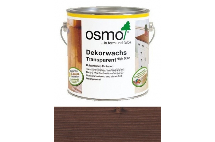Цветное масло с тведым воском Osmo Dekorwachs Transparent 3161 Венге (2.5 л)