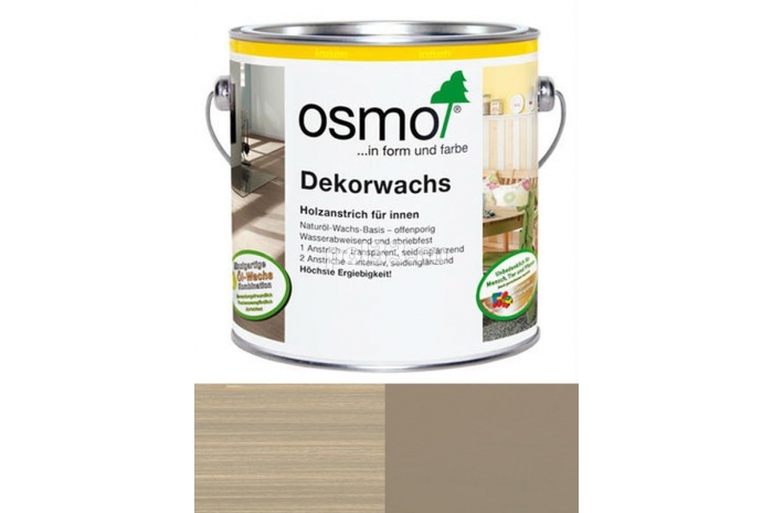 Цветное масло с тведым воском Osmo Dekorwachs Intensive (Creativ) 3116 Серая (2.5 л)