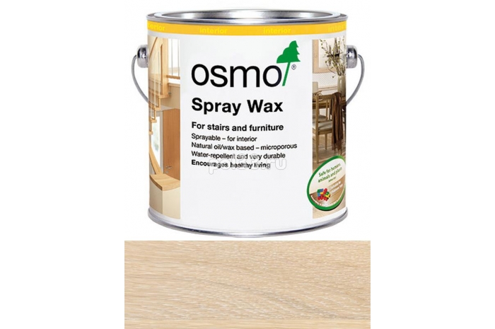 Воск Osmo для распыления Spritz Wachs 3066 Белый прозрачный (0.5 л)
